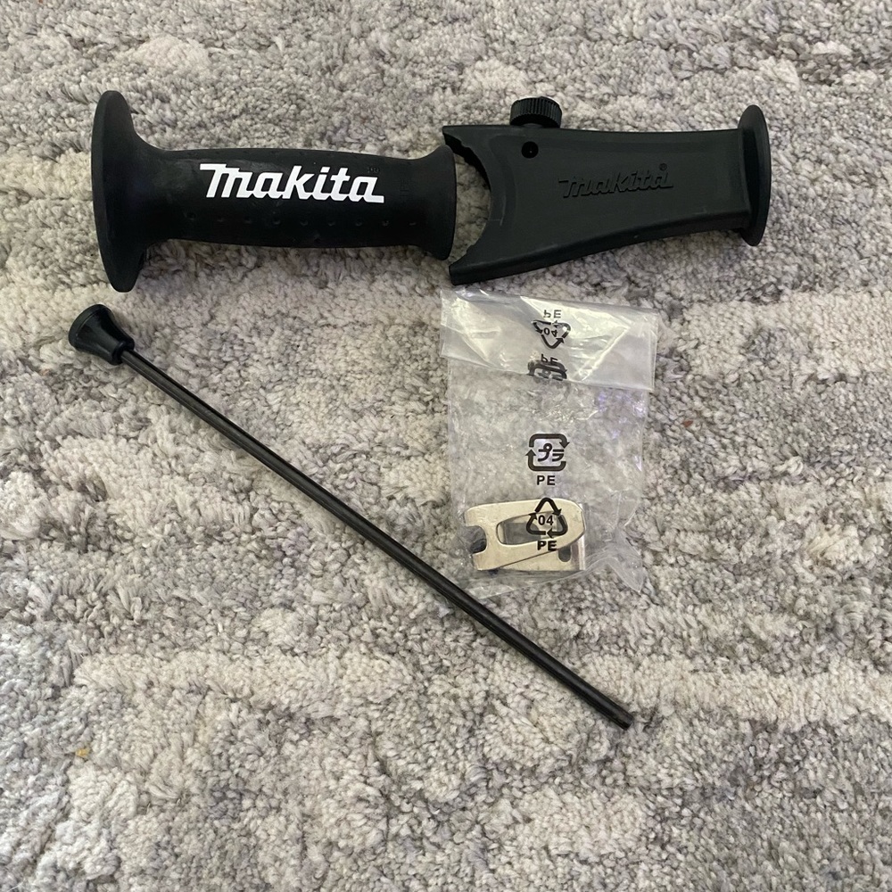 Kit Makita Accessories Tools Side Grip Assembly Handle Depth Rod